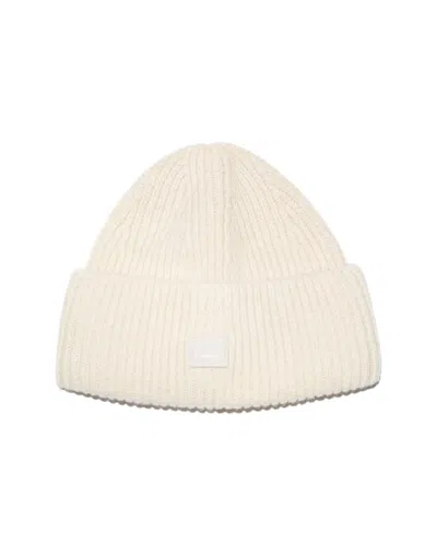 Acne Studios Fn-ux Beanie -  - Wool - Oatmeal In Milk