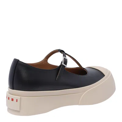 Shop Marni Sneakers In Black