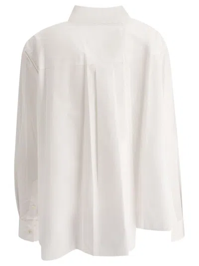 Shop Sacai Long Sleeves In White