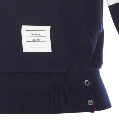 Shop Thom Browne Sweaters In Blue