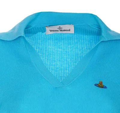 Shop Vivienne Westwood T-shirts And Polos In Blue