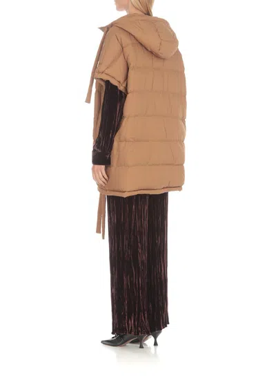 Antonelli Finch Down Jacket In Brown