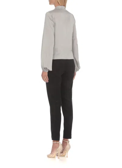 D Exterior D.exterior Tapered Corduroy Pants In Black