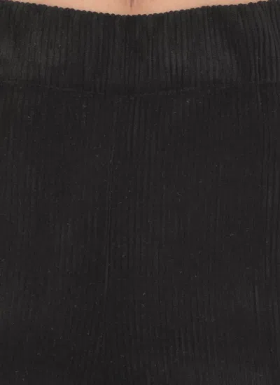 D Exterior D.exterior Tapered Corduroy Pants In Black