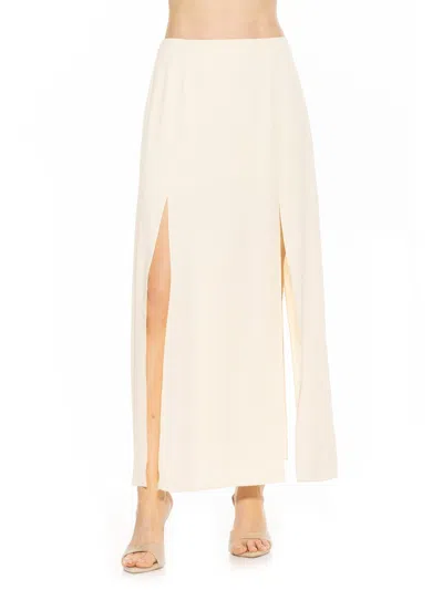 Alexia Admor Women's Sansa Side Slit Maxi Skirt In Pink