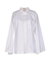 MICHAEL KORS Solid color shirts & blouses,38570712RX 3