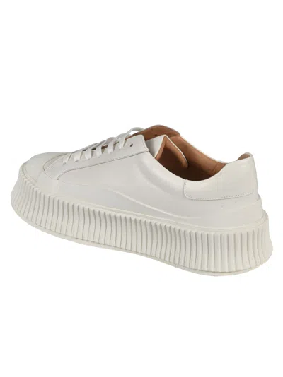 Shop Jil Sander Sneakers White