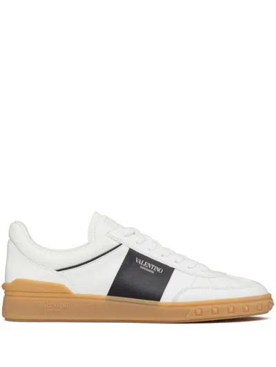 Shop Valentino Garavani Sneakers In White