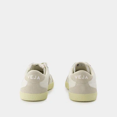 Shop Veja Volley Sneakers In White