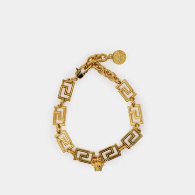 Versace Greca Bracelet In Gold