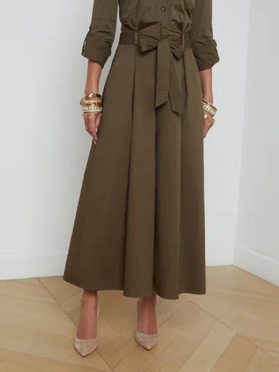 L Agence Lowen Pant In Pine