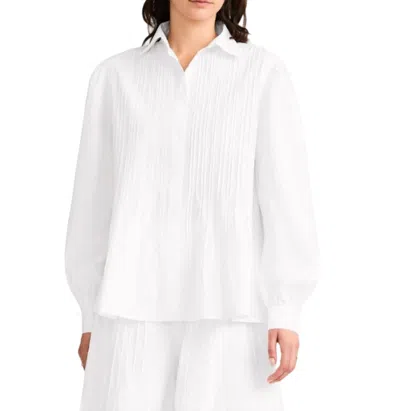 Merlette Huxley Blouse In White In White