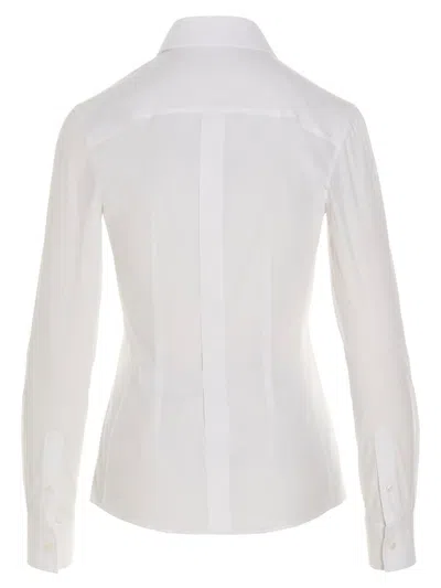 Dolce & Gabbana Long-sleeve Button-fastening Shirt In White