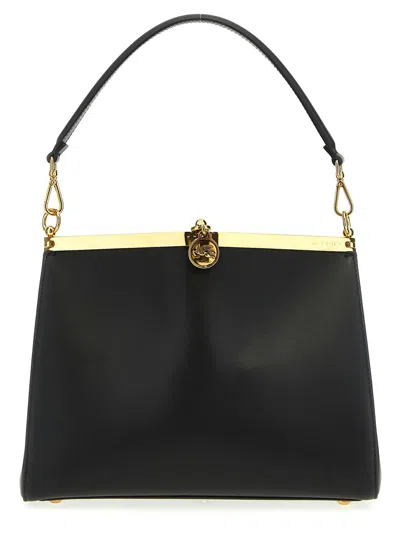 Shop Etro 'vela' Medium Shoulder Bag In Black