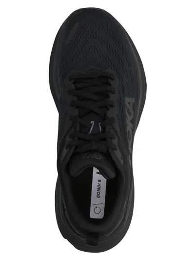 Shop Hoka 'bondi 8' Sneakers In Black