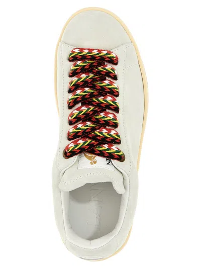 Lanvin Men Sneaker With Logo In White