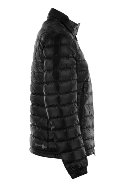 Moncler Logo-patch Padded-design Jacket In Black