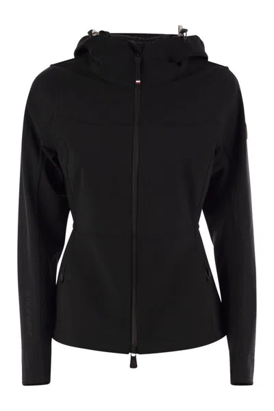 Shop Moncler Grenoble Zumeles - Hooded Jacket In Black