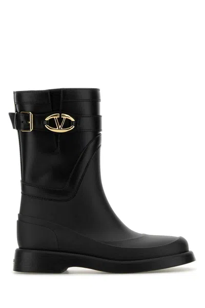 Shop Valentino Garavani Boots In Black