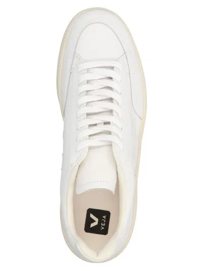 Veja V-90 O. T. Leather Sneaker In White