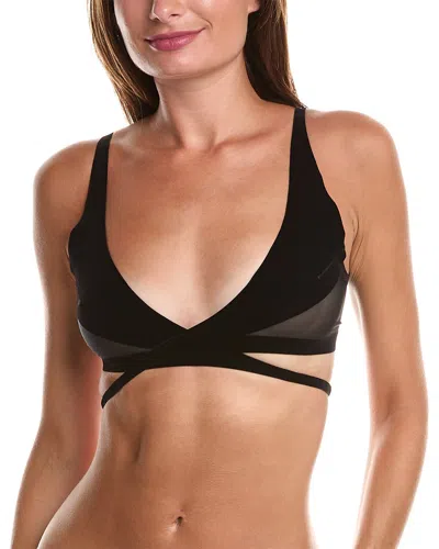 Wolford Flock Shaping Bra In Black