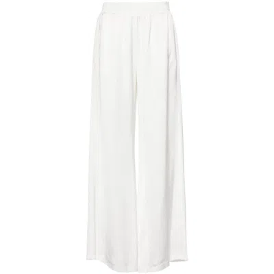 Shop Fabiana Filippi Pants In White