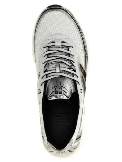 Shop Givenchy 'running Nfnty-52' Sneakers In White/black