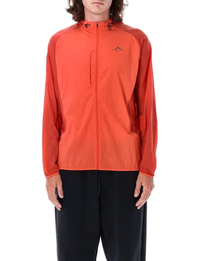 Shop Nike Trail Aiereez Jacket In Vintage Coral