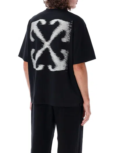 Shop Off-white Windy Arrow Skate T-shirt In Black