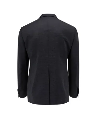 Shop Tagliatore Tuxedo In Black