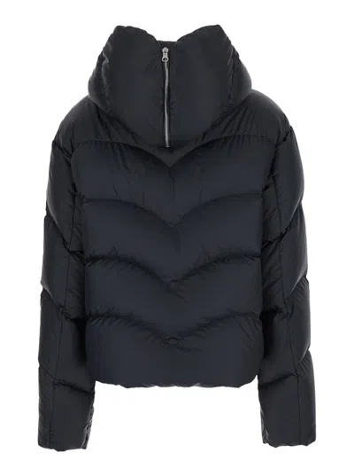 Khrisjoy Quilted Down Jacket In Black