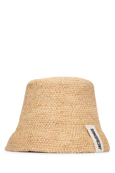 Shop Jacquemus Hats And Headbands In Beige