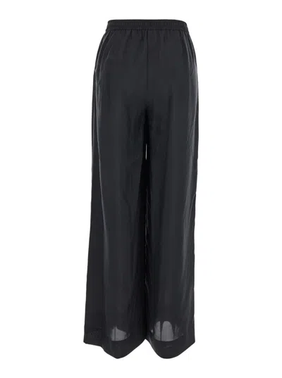 P.a.r.o.s.h Pantalone - Habotay In Black