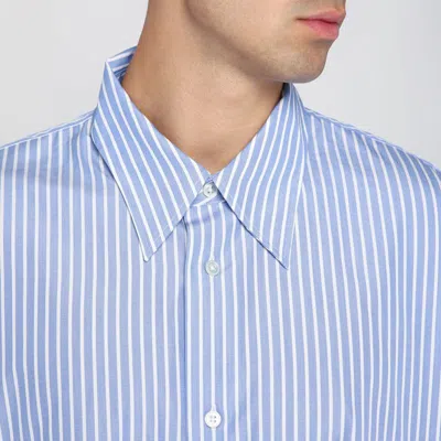 Shop Studio Nicholson Blue/white Striped Shirt