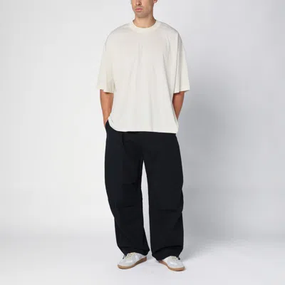 Shop Studio Nicholson Ivory Piu Over Shirt In Grey