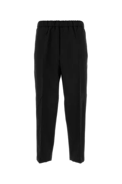 Shop Jil Sander Pants In Black