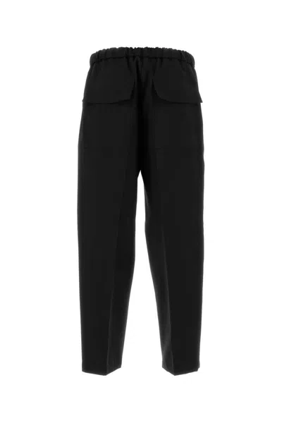 Shop Jil Sander Pants In Black