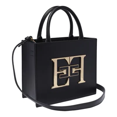 Shop Elisabetta Franchi Bags In Black