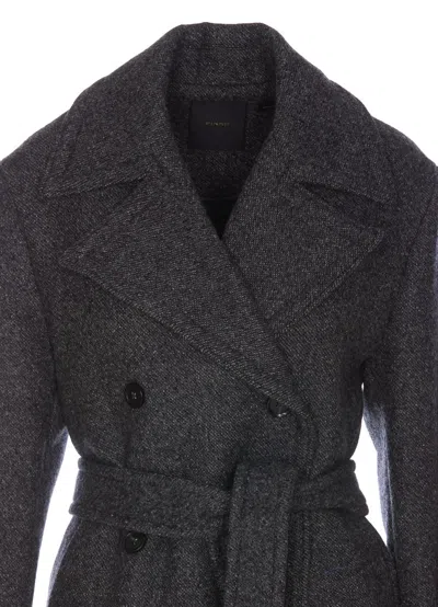 Shop Pinko Coats In Grey