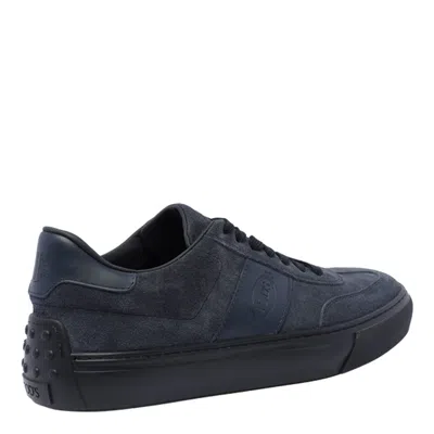 Shop Tod's Sneakers In Blue