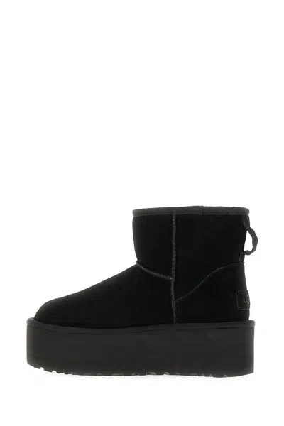 Shop Ugg Classic Mini Platform - Ankle Boot With Platform In Black