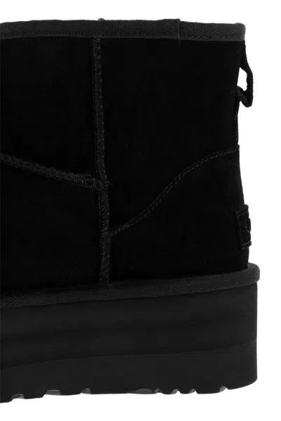 Shop Ugg Classic Mini Platform - Ankle Boot With Platform In Black