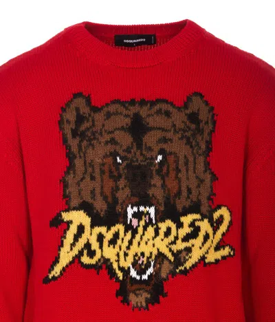 Shop Dsquared2 Sweaters In Red