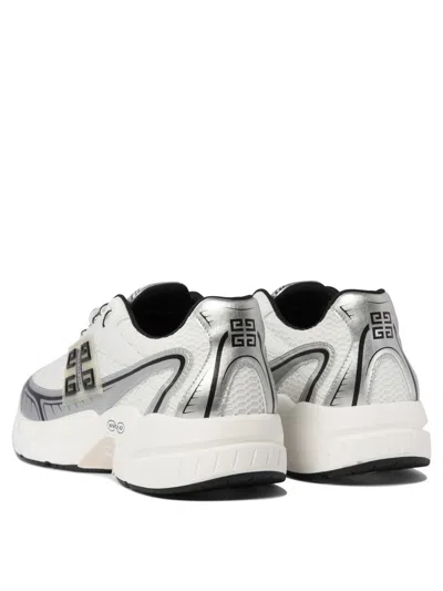 Shop Givenchy "nfnty-52" Running Sneakers In White