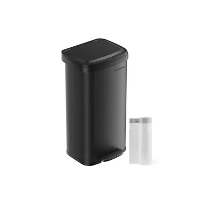 Breebe 18-gallon Stainless Steel Garbage Can