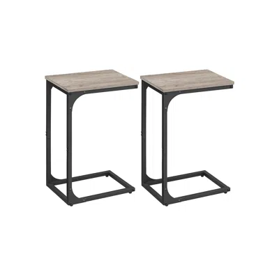 Breebe Set Of 2 C-shaped End Table