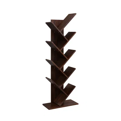 Breebe Wooden Tree Bookshelf