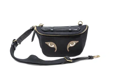 Inoui Editions Women/men's Gabriel Eyes Bag In Black In Black