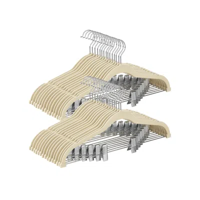 Breebe Set Of 30 Velvet Pants Hangers