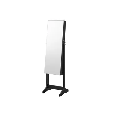 Breebe Jewelry Cabinet Armoire Black
